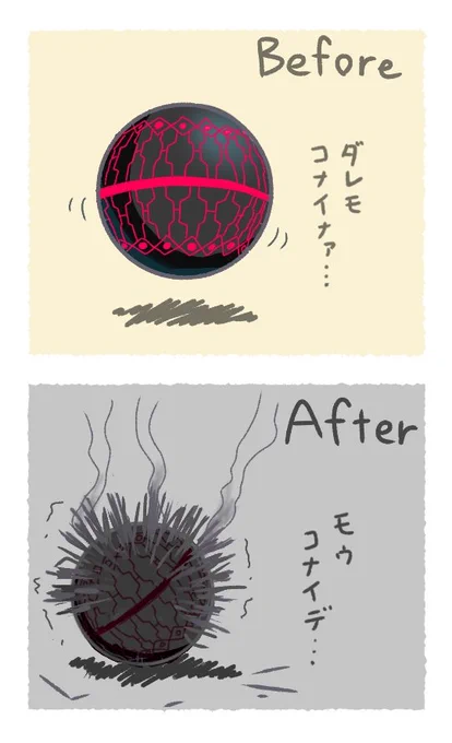 モグコレ開催前と開催後 