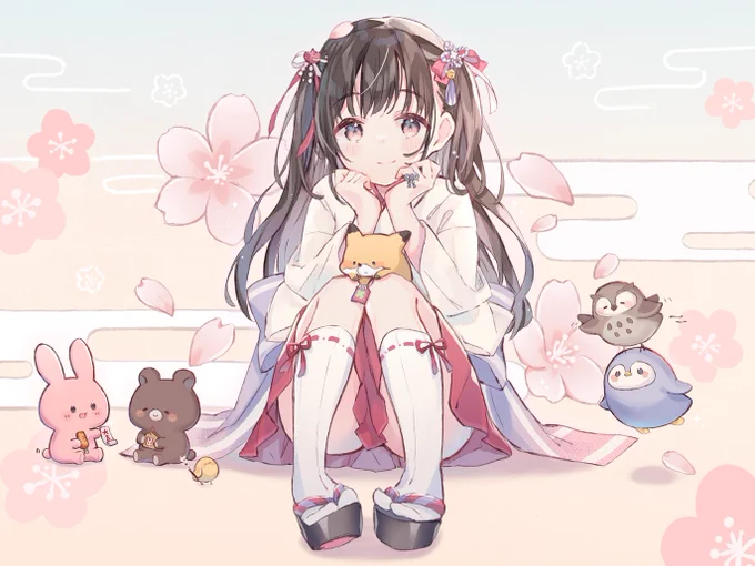 #今年も残りわずかなので今年一番伸びた絵を貼る見た絵描きさんも強制でやる 
🌸 