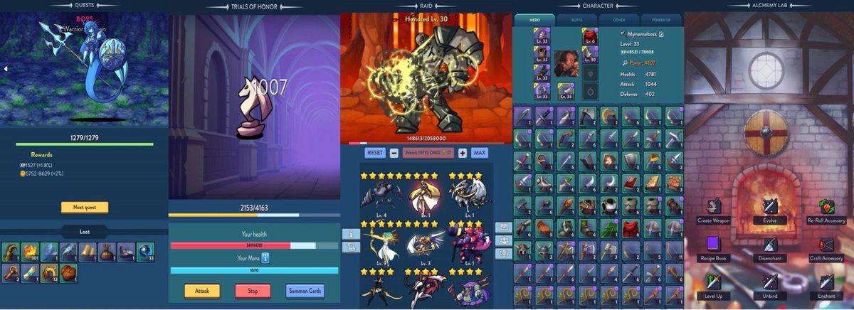 🏰 Knightlands is an Online Fantasy RPG. Players can engage in various game modes such as Quests, Raids &amp; Weekly Tourneys…

⚔️Free-to-Play
⚔️Play-to-Earn Opportunities 
⚔️NFTs coming
⚔️Dual Token Ecosystem ( $FLESH &amp; $KL )

#free2play #play2earn #NFTGame #Blockchain
