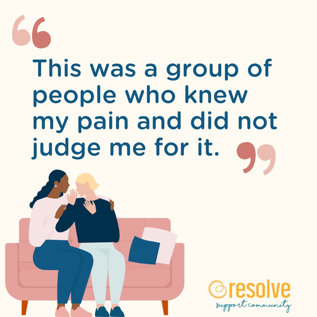 resolveorg's tweet photo. Infertility can be an alienating experience. By joining or volunteering to host a support group, you are helping others realize they are not in this alone. 

Find your people here ⬇️
https://t.co/lzEmOCV2q7 https://t.co/8Y5REtJWRA