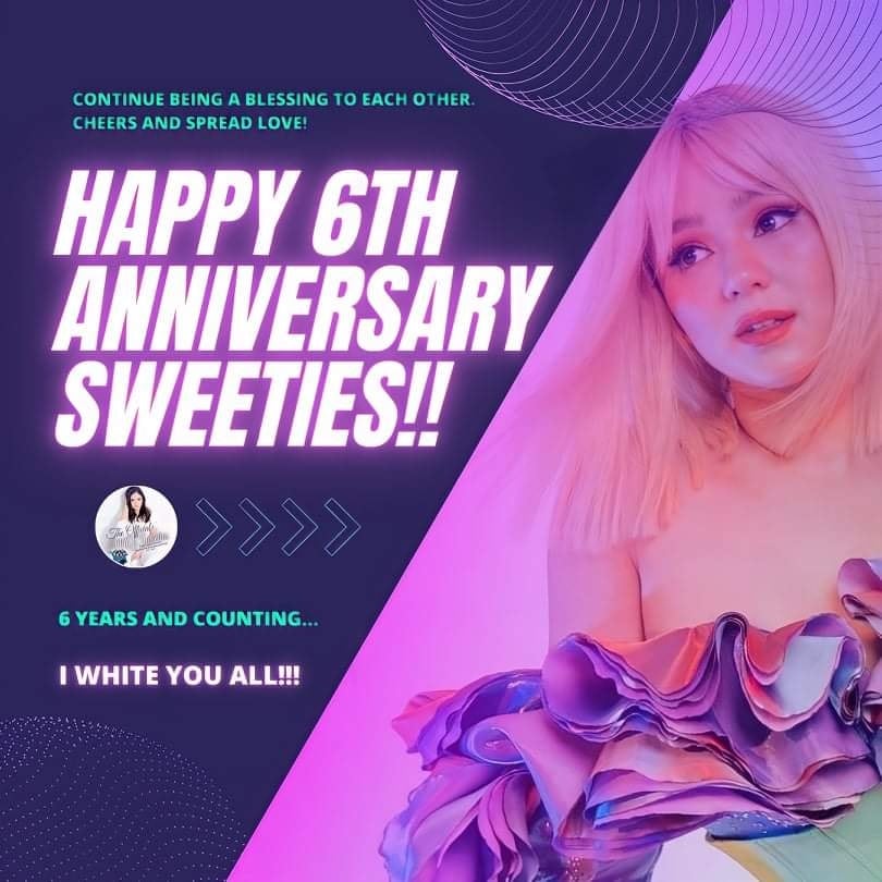 LET'S CELEBRATE SWEETIES!
IT'S OUR 6TH ANNIVERSARY 🎉🎂
10.28.21

Let's continue to be a blessing to everyone and thank you for showing your love and unending support for <a href="/mikeequintos/">Mikee Quintos</a> 💜

White Hearts Sweeties!

#Happy6thAnniversaryMQSweeties
#MikeeQuintos