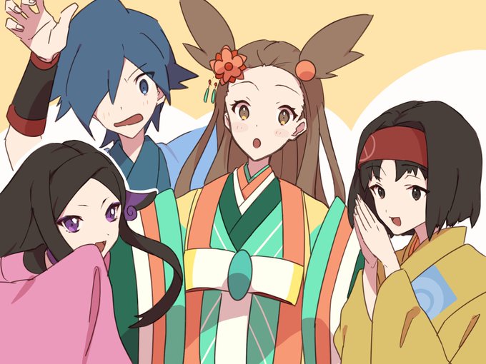 和服キャラのtwitterイラスト検索結果
