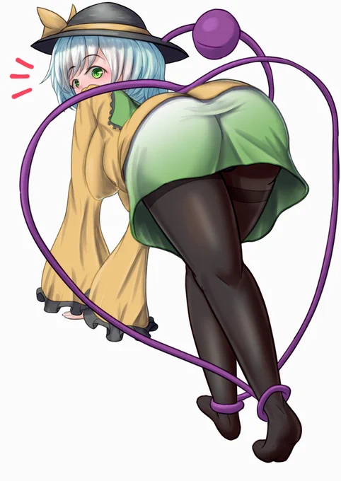スカートの中を見せてくれるこいしちゃん 