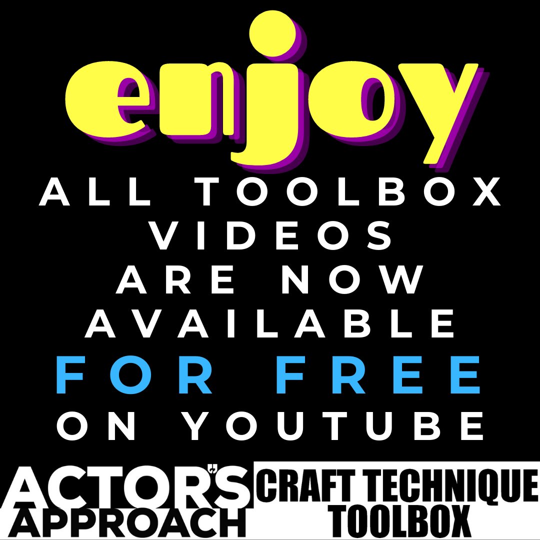 actorsapproach's tweet photo. 🎉ATTENTION ACTORS🎉
The Actor’s Approach Craft Technique Toolbox is now available on YouTube...FOR FREE.
Go To https://t.co/l4btIANNRq to check it out.
I need 100 subscribers to get a custom URL, so please SUBSCRIBE!
AND-the app on https://t.co/Q9cZoSbMbv is also FREE!!! YAYAY! https://t.co/aE4uGIGkn5