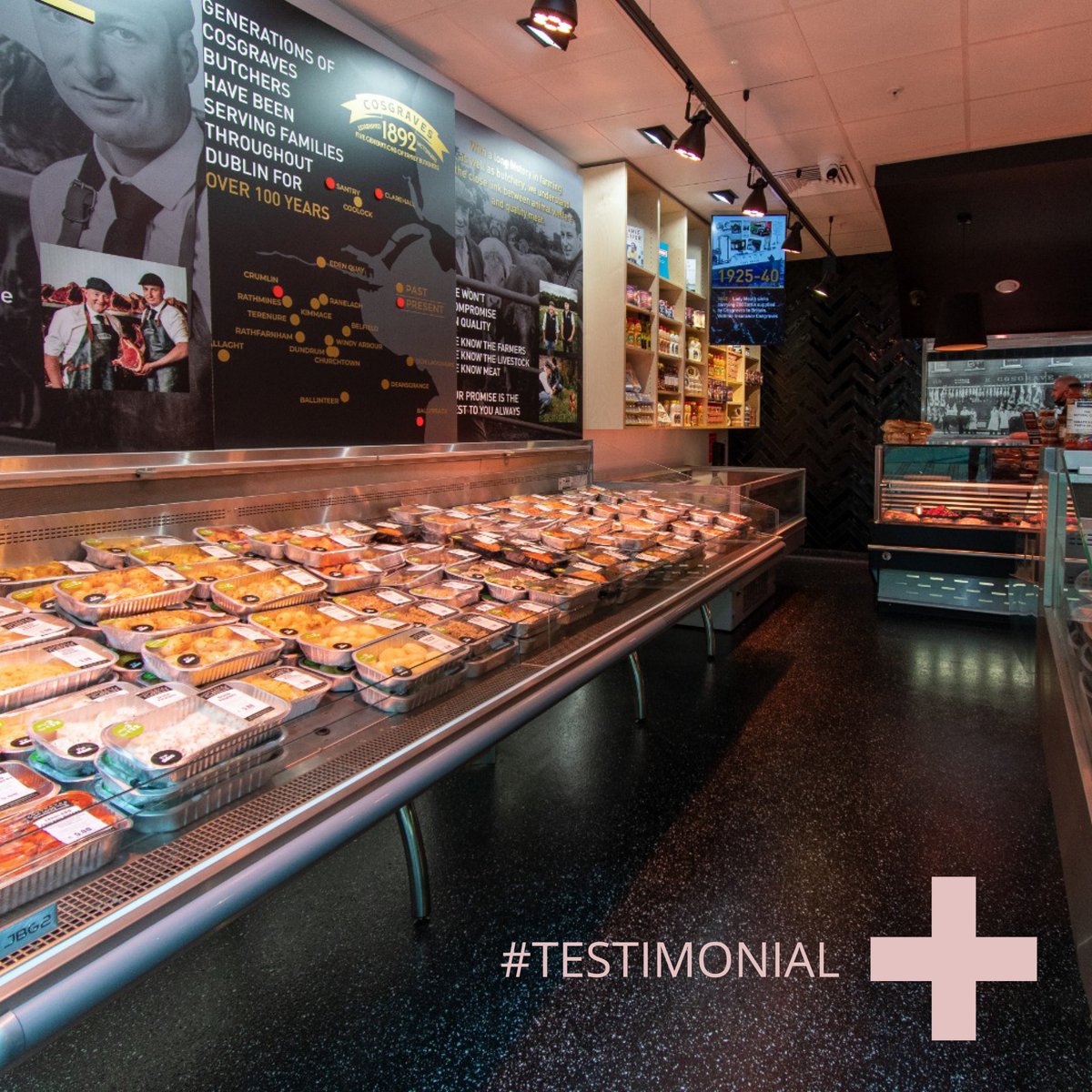 MONeillDesign's tweet image. &quot;Her space saving concepts and ability to utilise space to its maximum - so important due to the high cost of property - show her true understanding of retail.”

Declan Cosgrave, Cosgraves Family Butchers

#Retail #testimonial