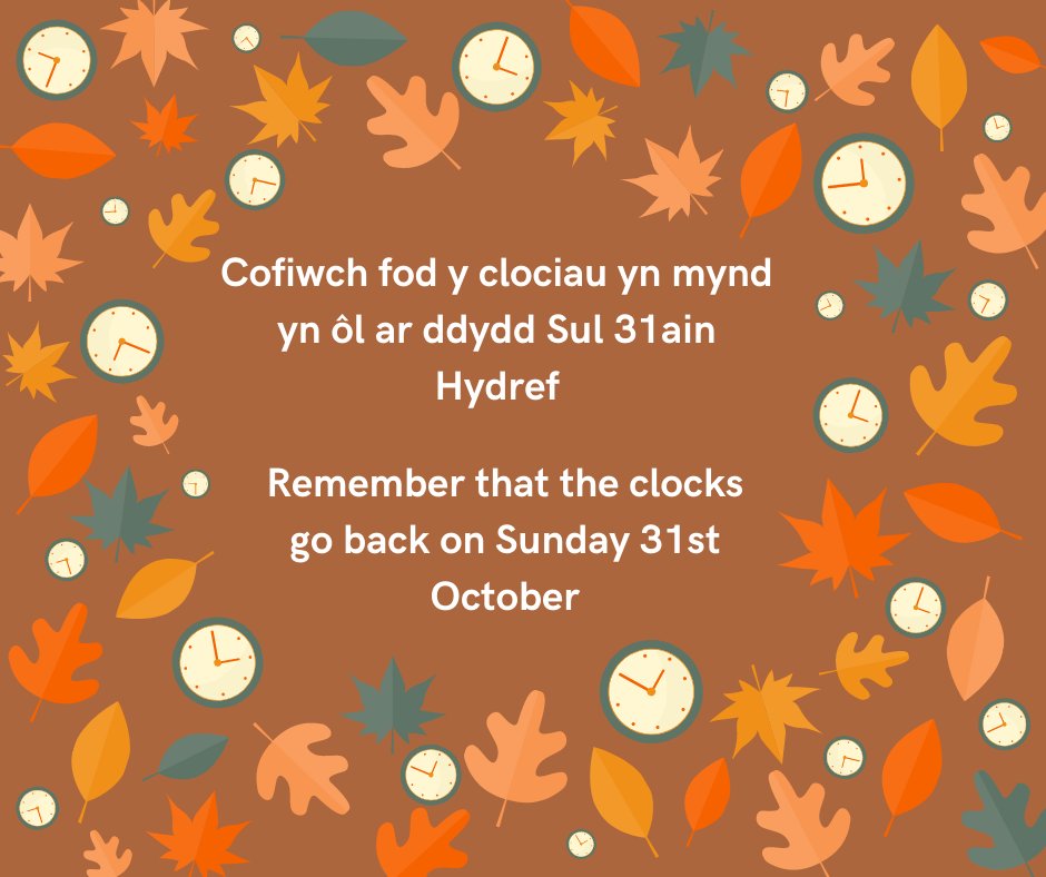 Mae'r clociau'n mynd yn ôl ar y dydd Sul sy'n dod! Awr ychwanegol yn y gwely 😍

****************

The clocks go back this Sunday! Extra hour in bed 😍

#prifysgolaberystwyth #aberystwythuniversity #aberystwyth #studentlife #bed #gwely #spookyseason