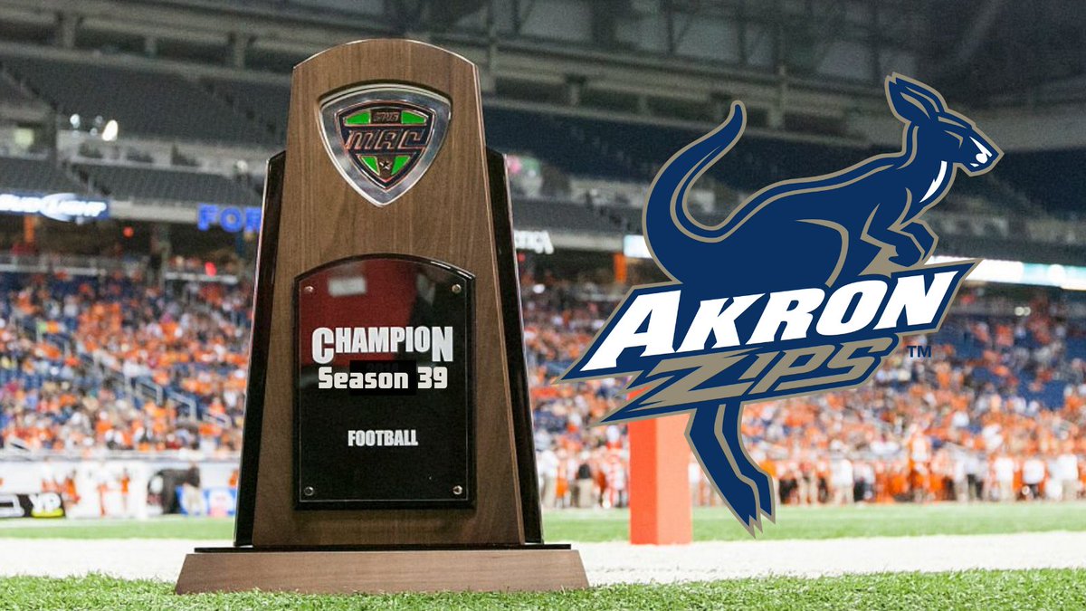 We believe this is Akron's first MAC Championship, and it was certainly well deserved. Congrats <a href="/AkronRetro/">Retro_Akron</a>!