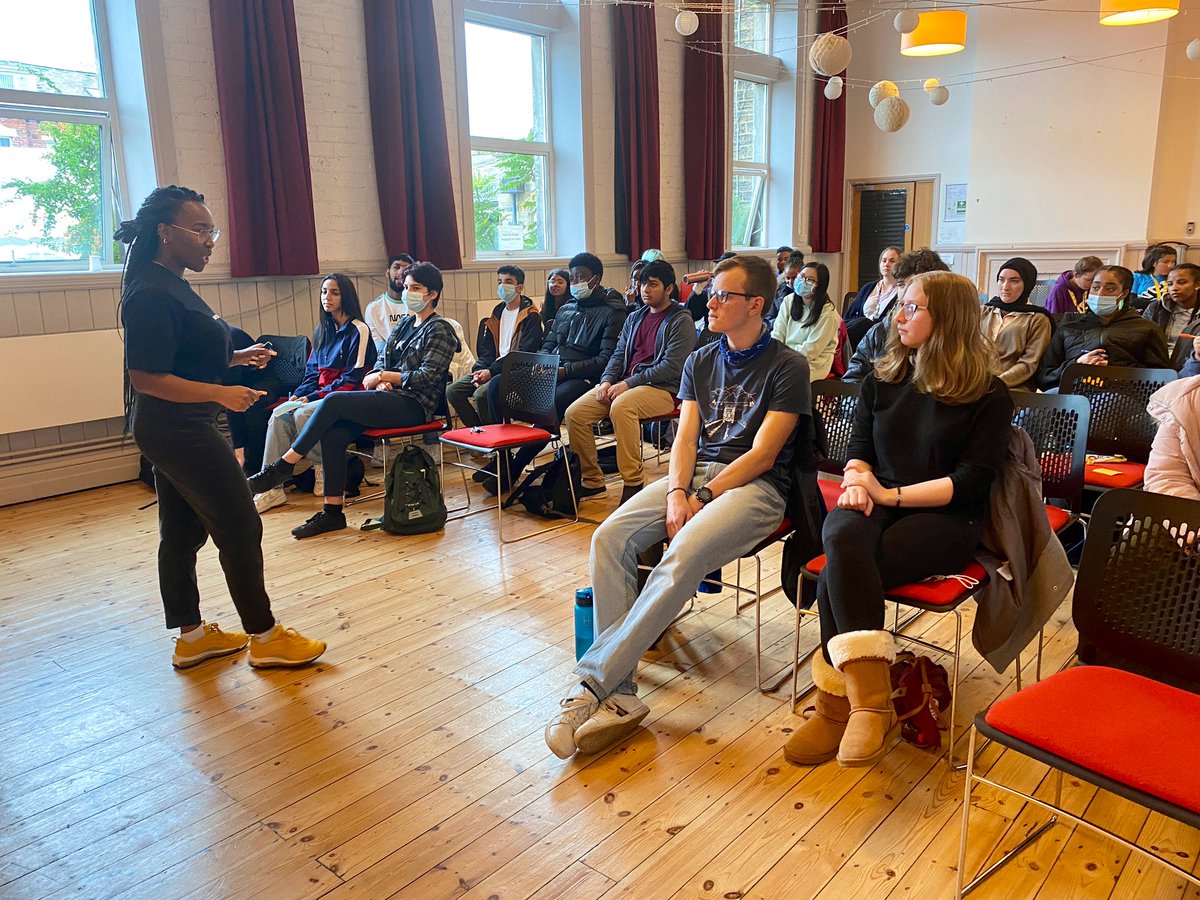 RugbyLeeds's tweet photo. 📣 We'd like to say a huge thanks to Zhané and @loudspeakerlive for another fantastic session with our young people on @NCS, the results literally spoke for themselves again and everyone had so much fun!

There was even a bit of hilarious improv from our NCS Manager David... 👇 https://t.co/Oz2H4nd3Gp