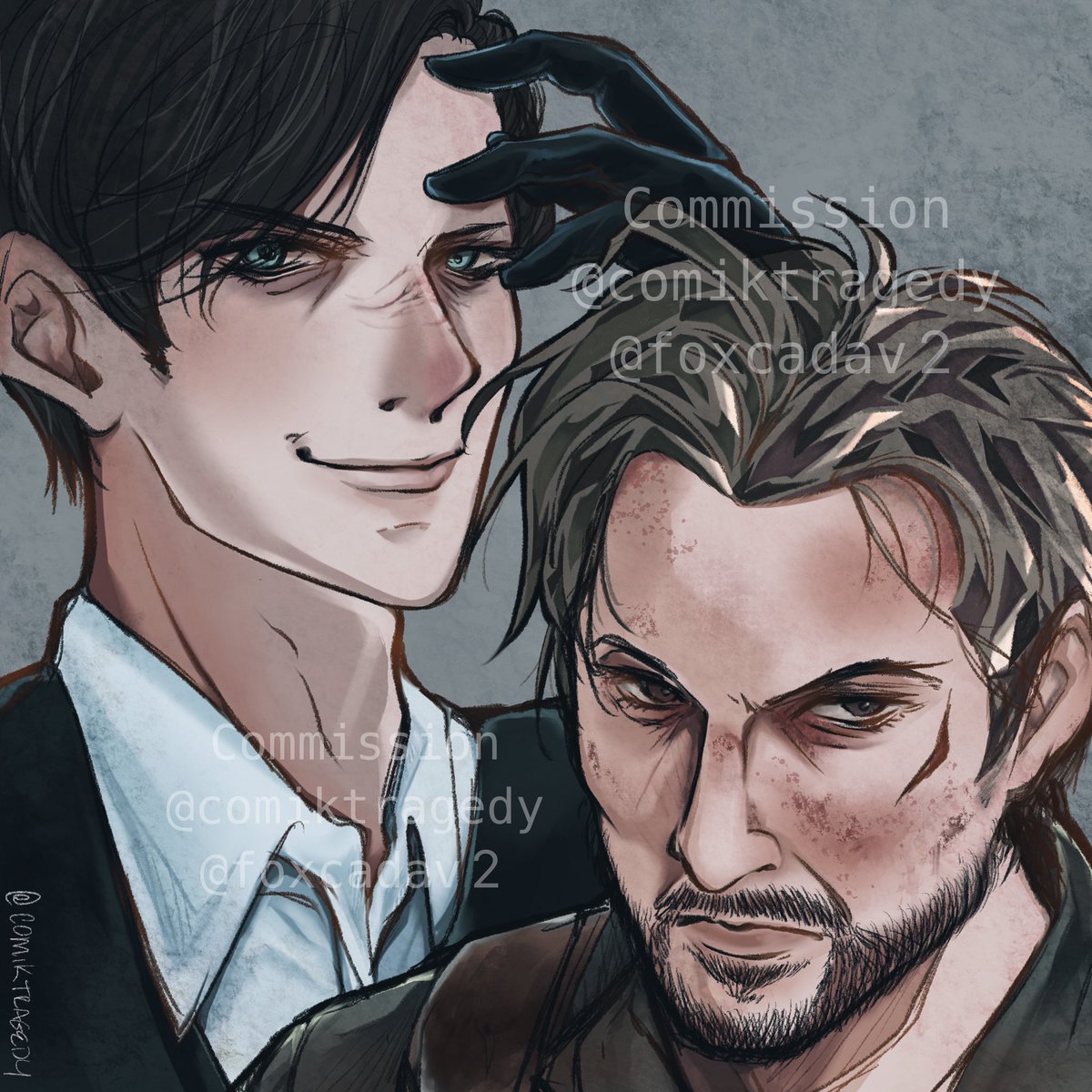 Commissioned by my fellow The Evil Within friend <a href="/CarmenNoah/">Grimora 🦋</a> it’s always a pleasure to meet a fellow Stefano enthusiast 📸 #Theevilwithin #commissionart