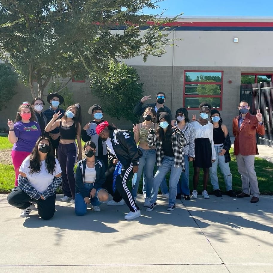 Way Back Wednesday yesterday for spirit day! 🤸‍♀️👩‍🎤