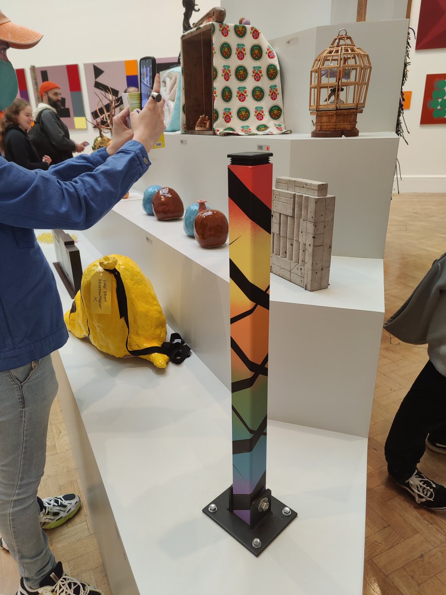 Mark H (@mhhush) on Twitter photo Just quietly going about its job protecting the art work <a href="/WorldBollard/">World Bollard Association™</a> #RASummer Just quietly going about its job protecting the art work <a href="/WorldBollard/">World Bollard Association™</a> #RASummer