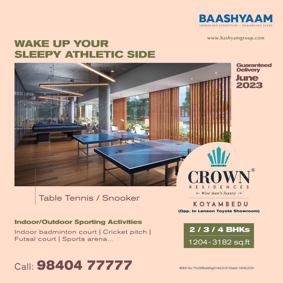 ibctamilmedia's tweet photo. Crown Residences at Koyambedu, Special Price at Rs.7599 Per Sqft
Contact : 9840477777
Visit : https://t.co/soa9HrvQ7W
#CrownResidences #BaashyaamConstructions #EpicLifestyle #HighRise #CommunityLiving #Koyambedu #MiniCity #Township #Cosmopolitan #ChennaiRealEstate #Crown https://t.co/b8lUfd51LI