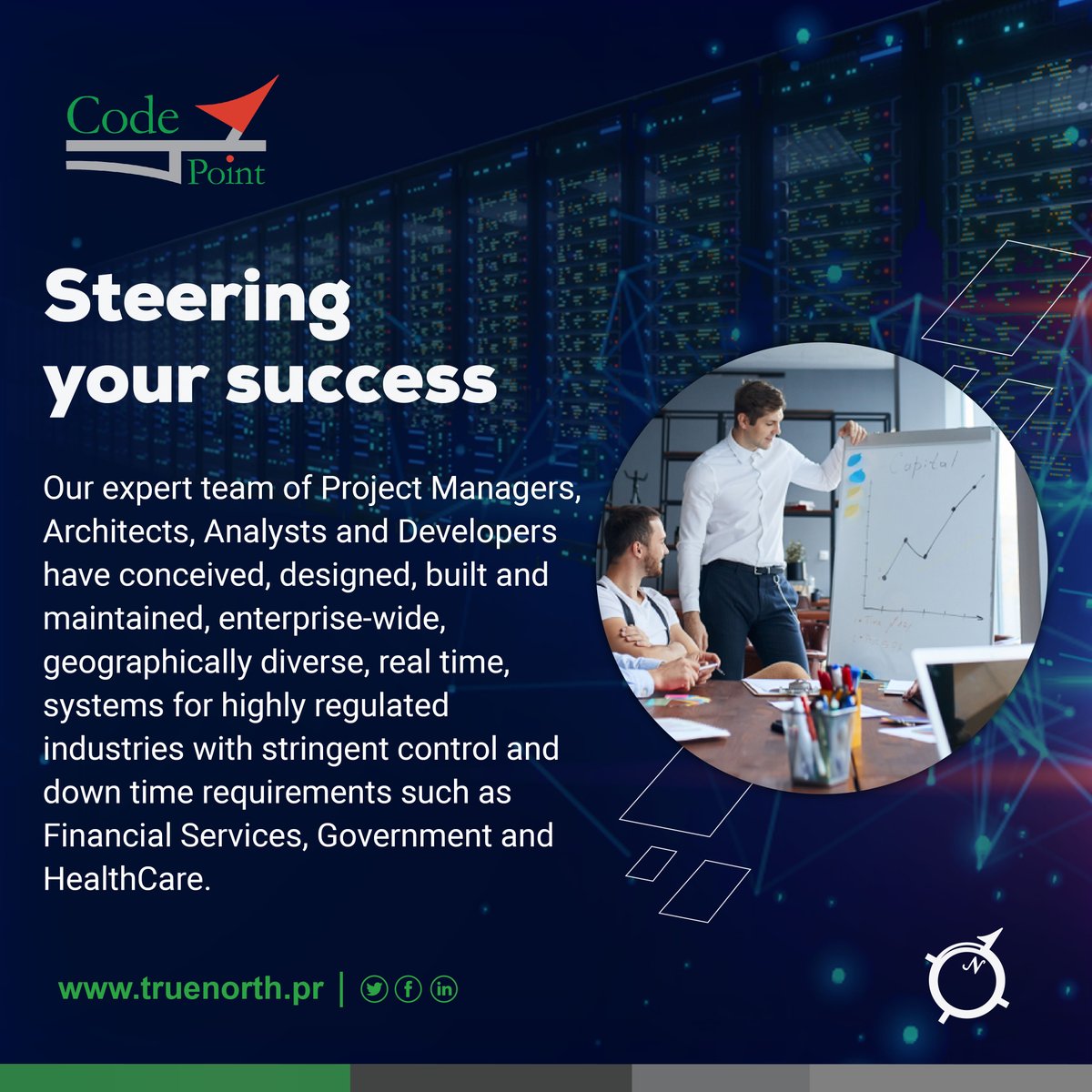 Truenorthpr's tweet image. Do you need custom application development services? Find out more about it here: bit.ly/3vvlIyT   

 #codepoint
#truenorthpr​
#SoftwareDevelopment
#Mobile 
#Application
#NativeCloud