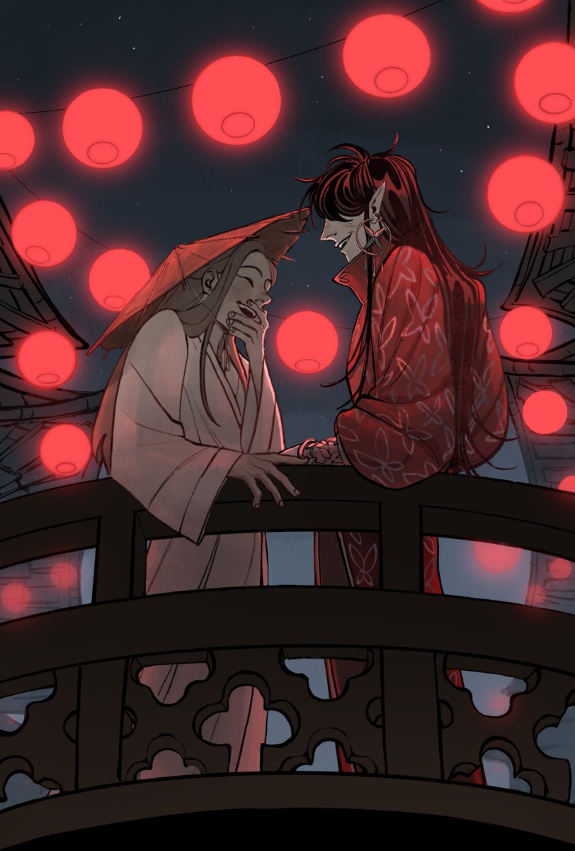 Malinelel's tweet photo. 🏮🥰🥰🏮

#tgcf #hualian https://t.co/t95wOEkkML