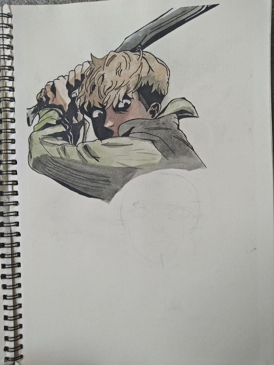 Solar47463590's tweet image. draw sangwoo, tore my sketchbook in the process
#killingstalking #sangwoo #badcamera