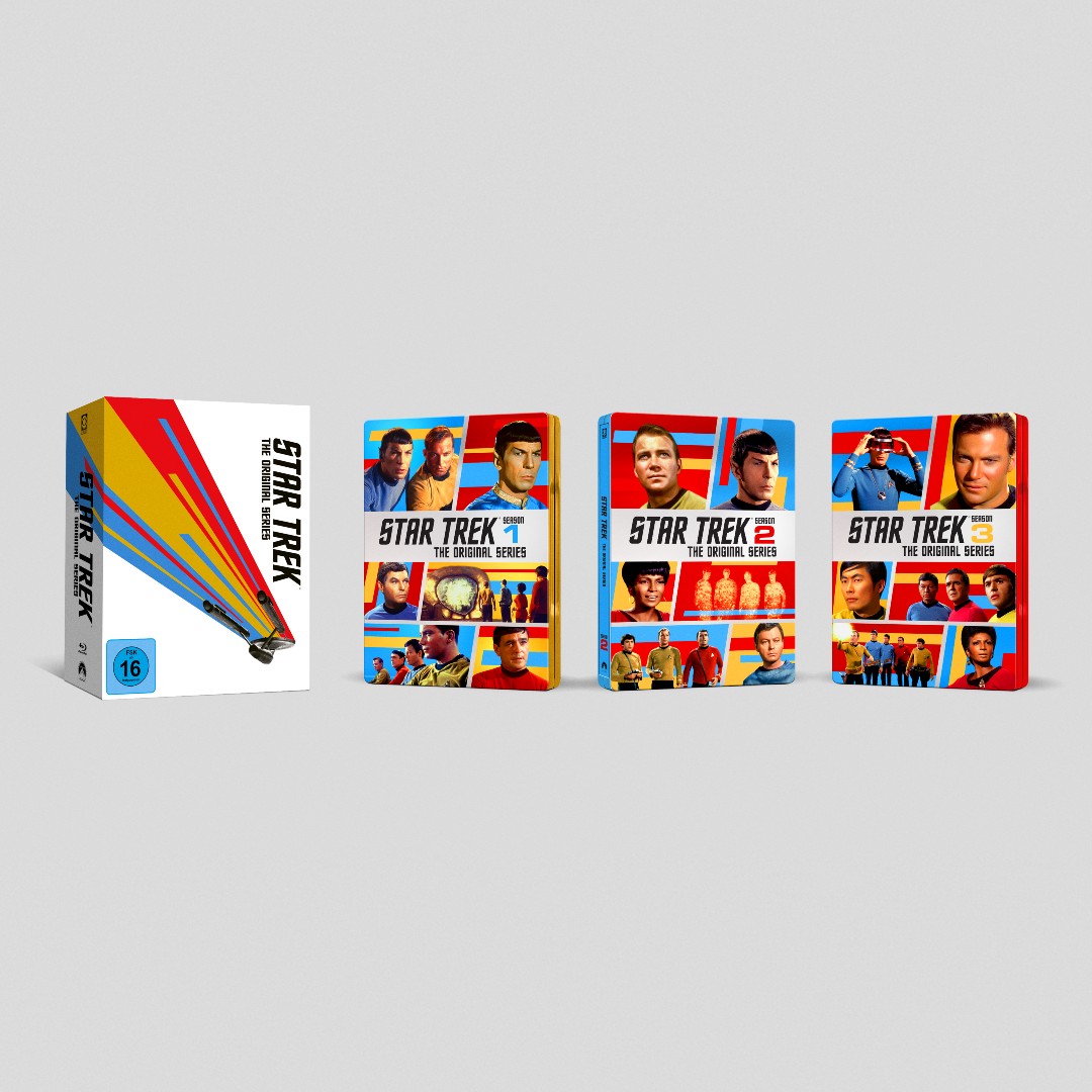 Der Weltraum... unendliche Weiten! Wir schreiben das Jahr 2021 und #StarTrek #RaumschiffEnterprise ist erstmals mit allen drei Staffeln in einer Blu-ray SteelBook Collection erhältlich! Hier geht's zur limitierten Edition: paramnt.de/XY3DFo