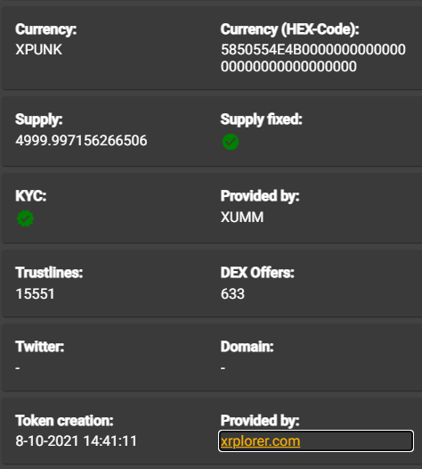XPUNKNFTs's tweet photo. We are KYC verified friends. It got delayed as we started the XPUNKS 20 min before KYC was mandatory. Meaning that it could not be done by us. @nixerFFM  from XUMM found the time to assist us and did it manually in the backend. Big shout out to Daniel! https://t.co/JRFzuMqgy5