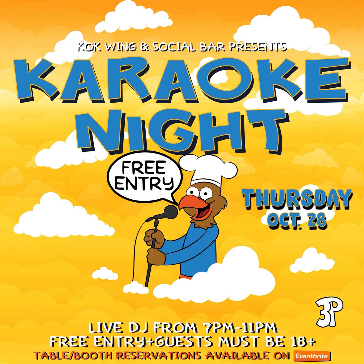 Goood Morning. We kicking off homecoming weekend at KOK tonight!! 

KARAOKE 🎤 NIGHT