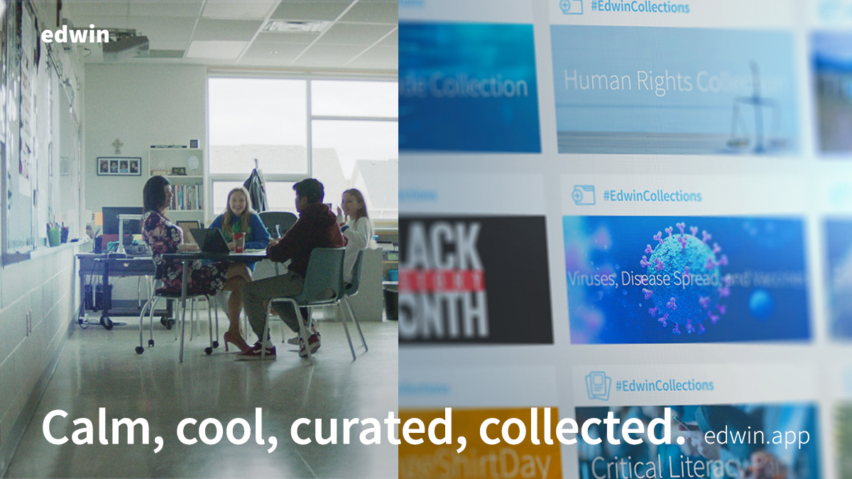 NelsonClassroom's tweet photo. #MeetEdwin
Help classrooms explore, create and collaborate with ready-to-use #EdwinCollections β vetted learning resources grouped by theme or path of inquiry, ready for browsing, and searchable by keyword. Create & share your own.
Discover Edwin today. https://t.co/Fh0v1vmlnJ https://t.co/662w2r6AYX