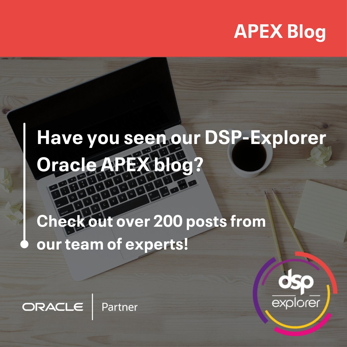 dsp_uk's tweet photo. There are almost 200 Oracle APEX blog posts to explore!👓  

🔎 7 New Features of APEX 21.1 You Should Know About
🔎 Integrating NetSuite with Oracle APEX

...and more! 

Check out the blog here: https://t.co/dXGedH4EpH

#OracleAPEX #Orclapex #LowCode #apex https://t.co/Ouw25G3J17