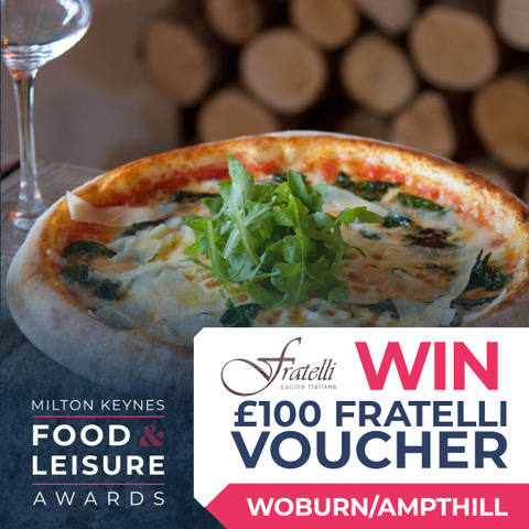 A big thank you to @fratelliampthil for donating another great prize for the Willen Hospice raffle. Whether you'll be visiting for the first time or you're a regular customer, we are confident you'll find plenty of fantastic food at this wonderful venue.
