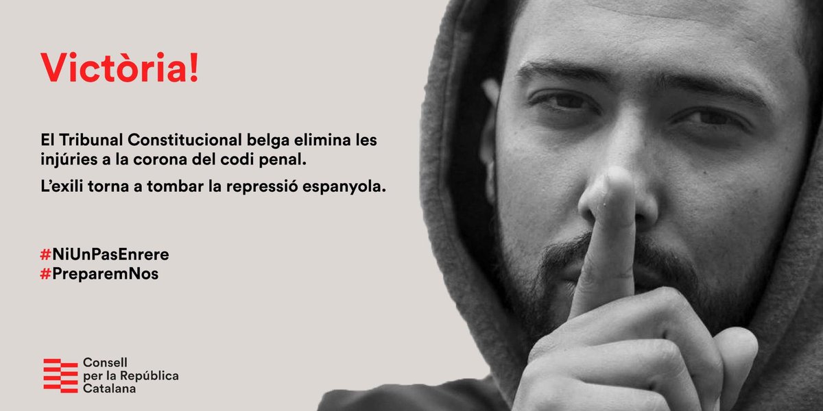 🔴 Felicitats per aquesta victòria històrica a l'exili, <a href="/valtonyc/">-</a>!

#Niunpasenrere
#PreparemNos