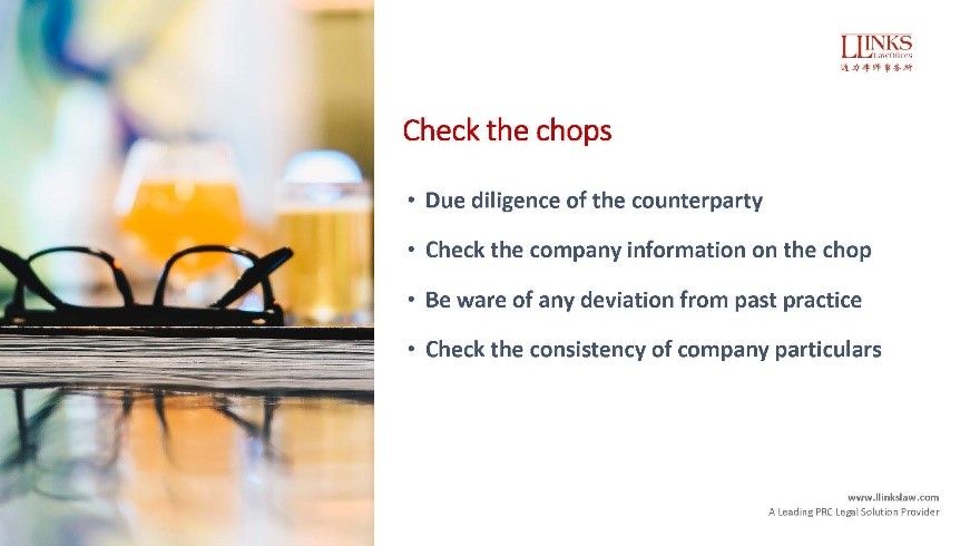 #tradewithchina #chineselaw 
How to tell if a Chinese company chop is genuine? Read more: bit.ly/3mPvsTC Chat with us: calendly.com/llinksryu/15min to discuss.