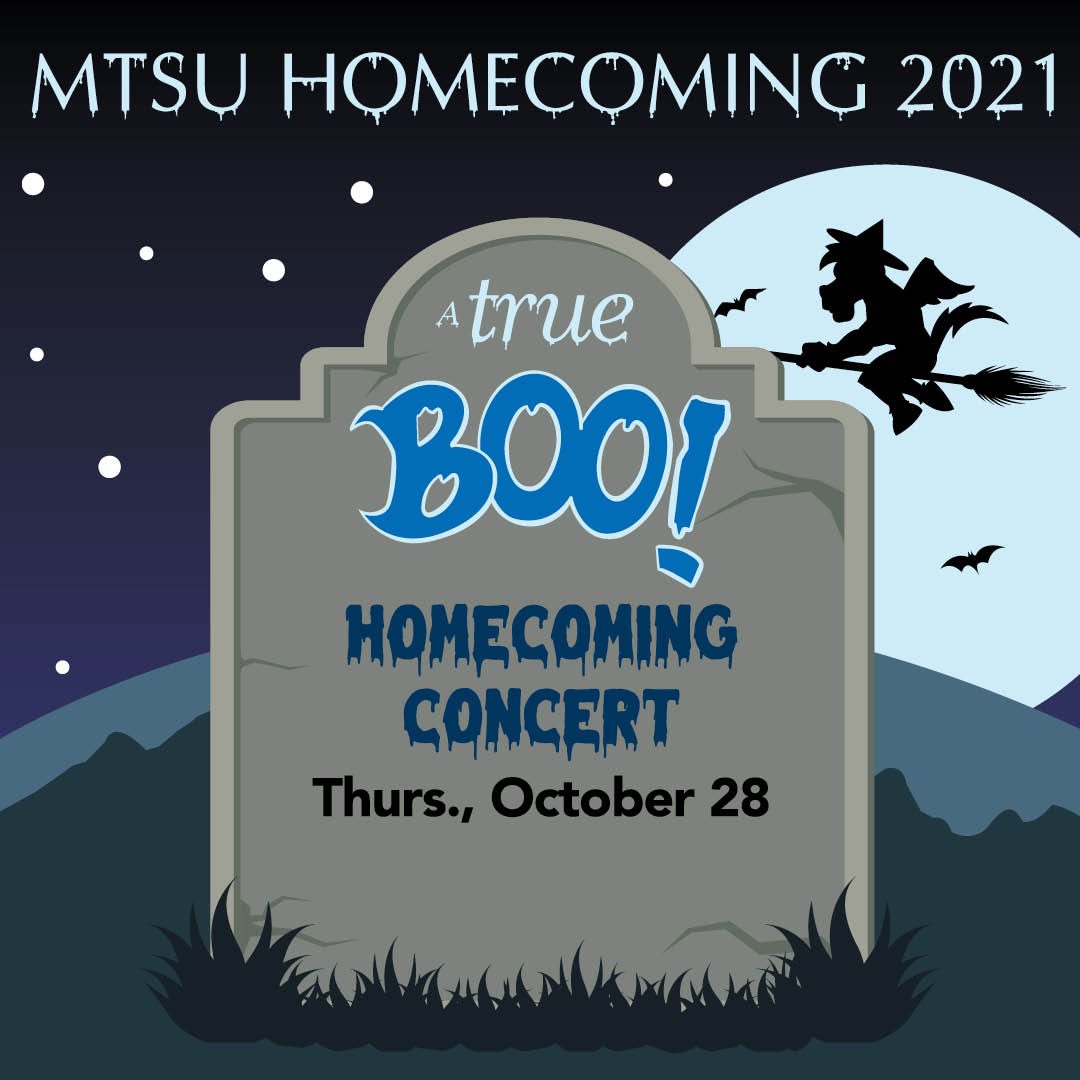 MTSUHomecoming's tweet image. BIG DAY 👻. We have 2 events you don’t want to miss out on!
1. Homecoming Yard Party from 11 am-1 pm at the Student Union Commons- weather permitting(or moved to the atrium)🍪 
2. Homecoming Concert at 7 pm in the Student Union Ballroom featuring Hippo Campus! 🎶 See you there 👻