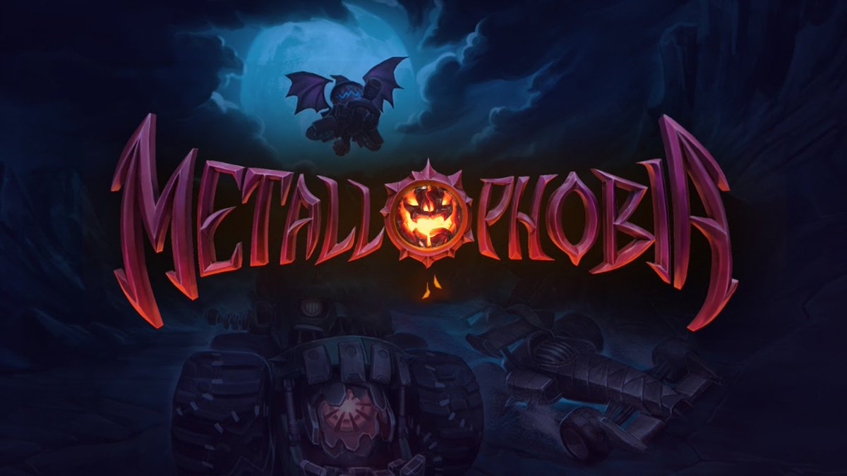 PlayHMM_BR's tweet photo. Nosso Evento Metallophobia já começou! 👻🦇
Itens temáticos incríveis disponíveis na loja somente até 31 de Outubro! + Duplo XP para todas as partidas (exceto Partidas Customizadas).
#halloween2021 https://t.co/g9kS17uGOe