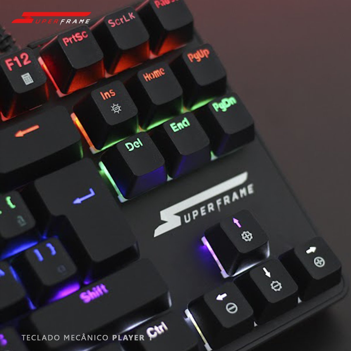 Feito para você! 🧡

Chegou a hora de atingir outro nível nos games!

Agora você precisa do Teclado SuperFrame PLAYER 1, extremamente confortável, com RGB avançado, Switches Outemu Blue. 

Compre agora! Clique aqui 👉   bit.ly/2Z2T1OS