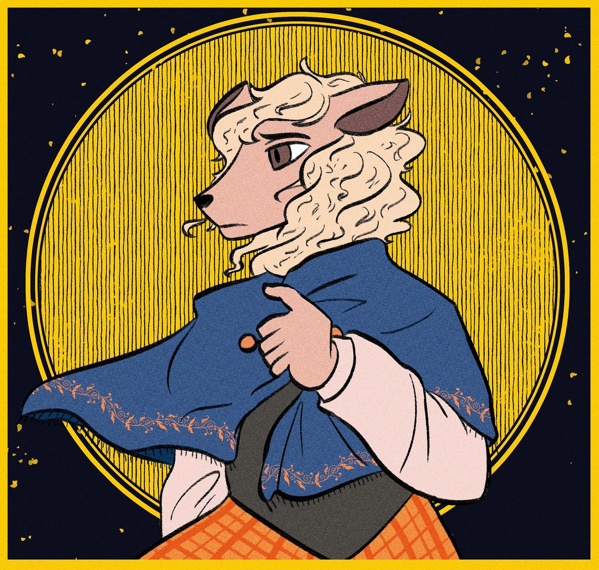 _hanimation's tweet photo. just a girl in sheep's clothing https://t.co/TfPF4UMWkT