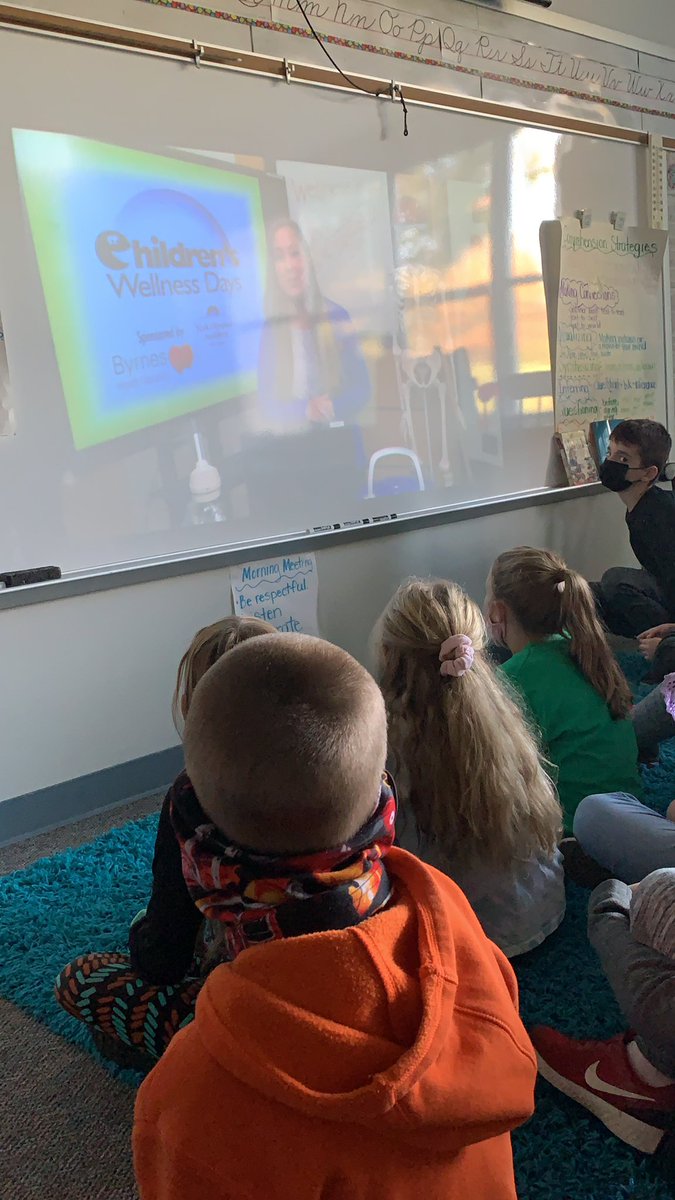 Enjoying the Children’s Wellness Days activities from Byrnes Health Education!