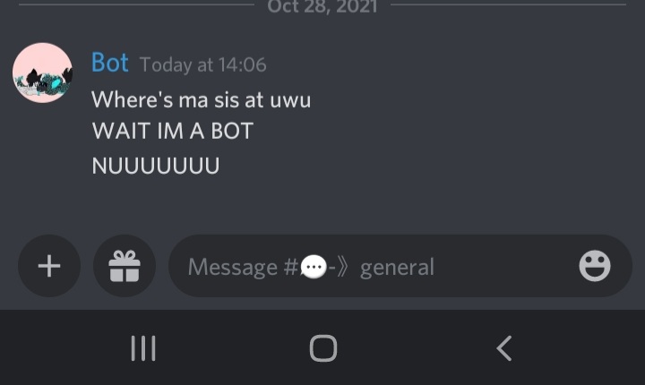 When your sister changes your name in discord chat <a href="/Ms_AJWolf/">Wolfie (AJWolf)</a>