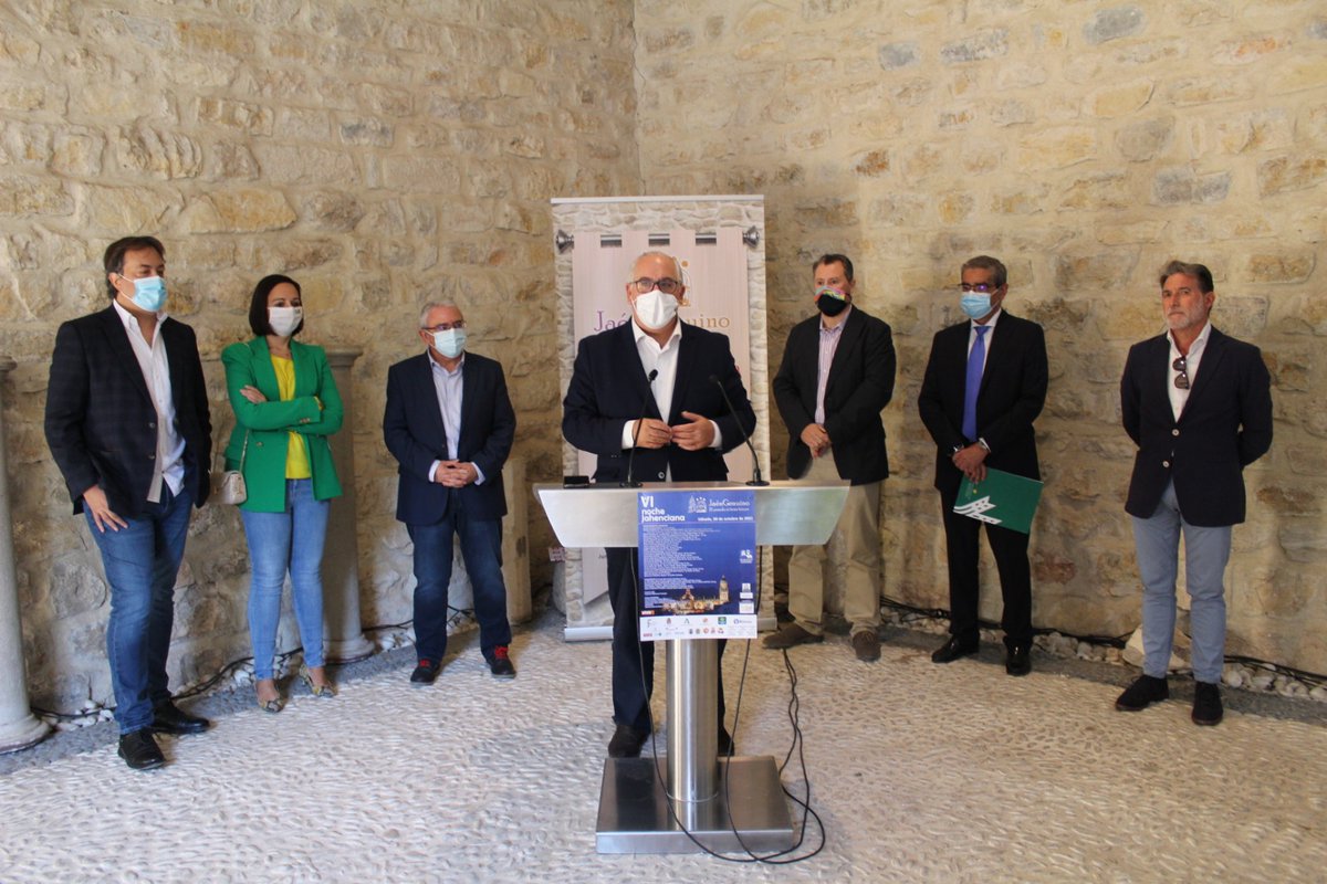 JaenJunta's tweet image. #savethedate 

🗓️Sábado, 30 de octubre

📌VI Noche Jahenciana

Apertura de 24 monumentos del casco histórico de la capital.

El delegado de @CulturaAND @Jesus_Estrella
 destaca el apoyo de la Consejería a la iniciativa de 
@VivaJaen.

@IAJuventud también se suma.

#JaénGenuino