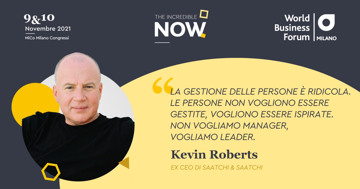 wobi_it's tweet photo. Creatività e Marketing saranno tra i temi del #WBFMI 2021 #IncredibleNow con @KRConnect, per oltre vent’anni CEO di Saatchi &amp; Saatchi e rinomato consulente creativo. Non perdere il suo intervento, iscriviti qui: https://t.co/Q1ZtyPff5q https://t.co/R5ubr4LRxB
