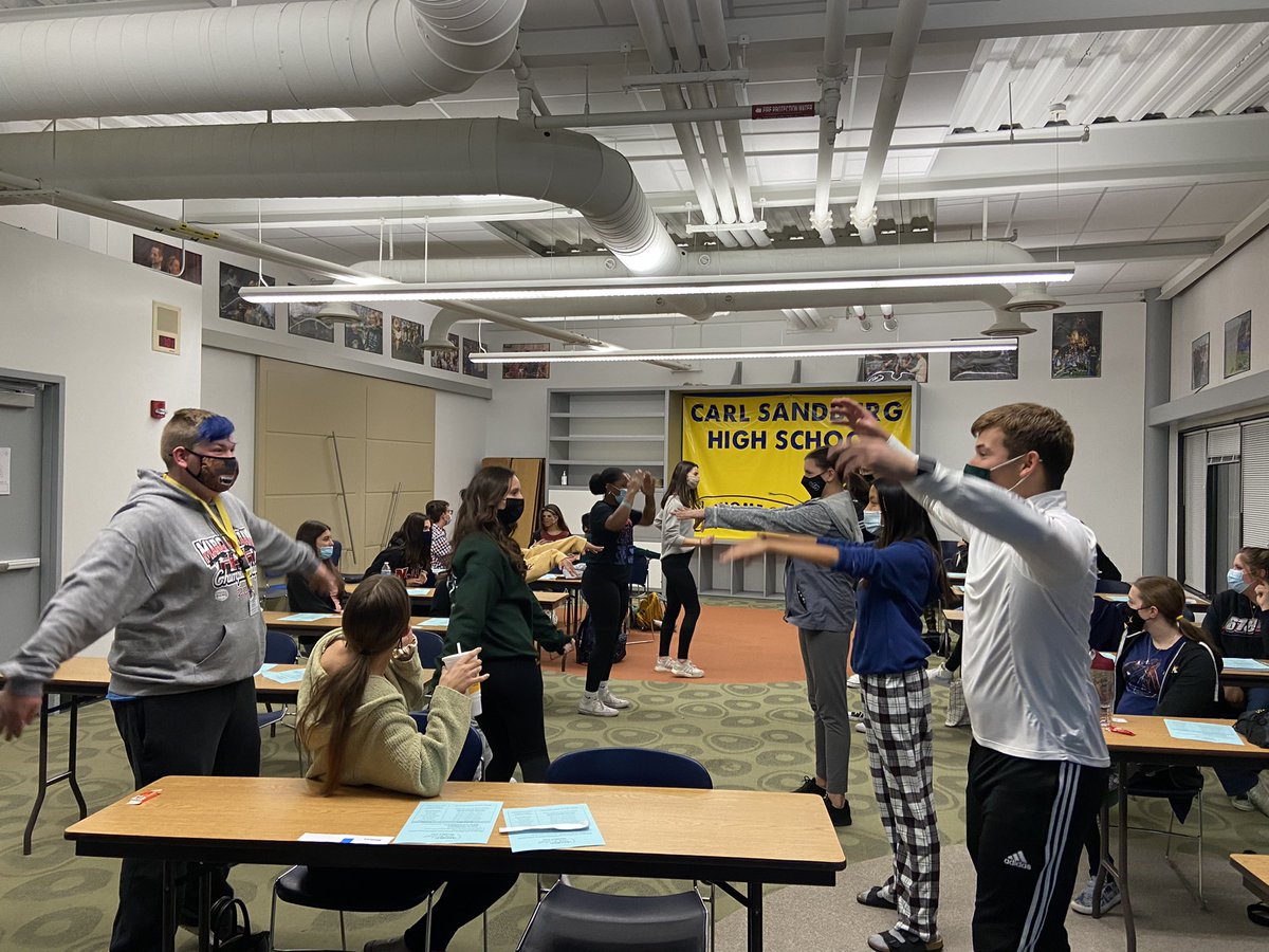 Our D230 teen staff is ready to start planning an awesome retreat. Save the date-January 29th! Adding some Halloween fun to our meeting. 🎃 <a href="/AndrewHS_d230/">Victor J. Andrew High School</a> <a href="/SandburgHS/">Carl Sandburg H.S.</a> <a href="/StaggHighSchool/">Stagg High School</a>