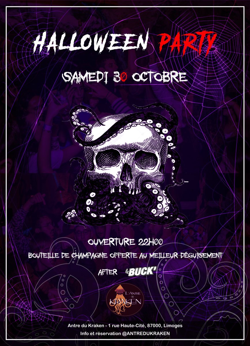 antre_du's tweet photo. Ce samedi Halloween party 🎃 https://t.co/Gjj0EEiViC