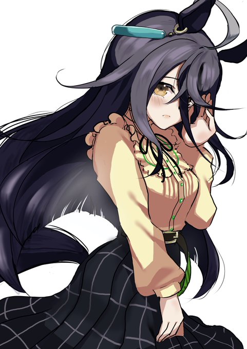 #ウマ娘プリティーダービー
#ウマ娘 
マンハッタンカフェ 私服 