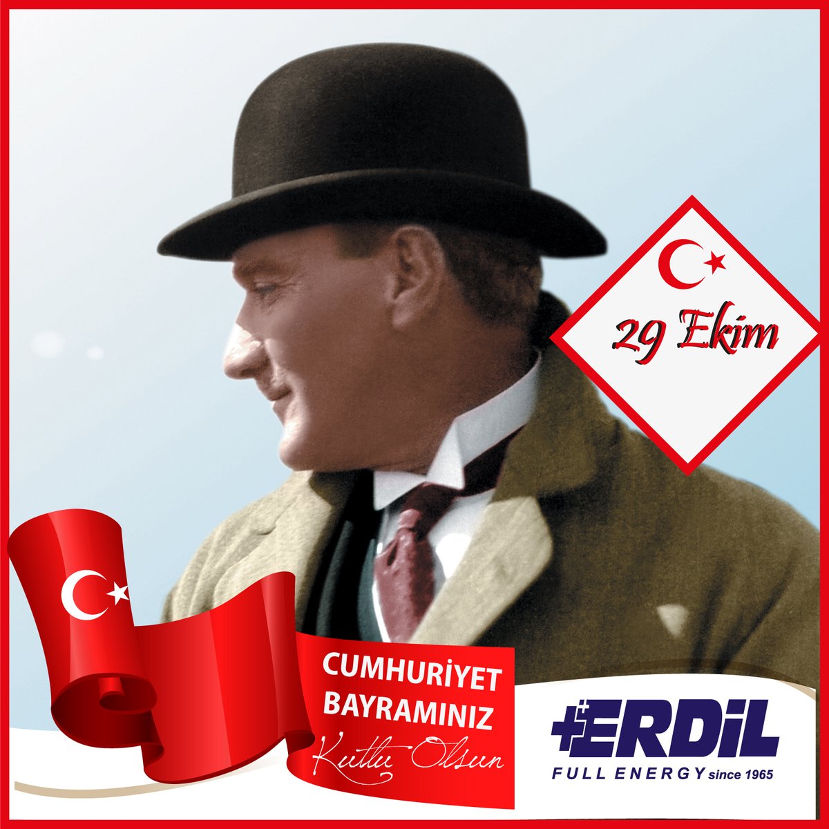 29 Ekim Cumhuriyet Bayramınız Kutlu Olsun. #Akü #Batarya #batarya #jelaku #JisNorm #QualityBattery #LeadAcid #Solar #Traksiyoner #Üretim #aku #JelAkü #başlangıç #jelbattery #dinnorm #jisnorm erdilaku.com.tr
