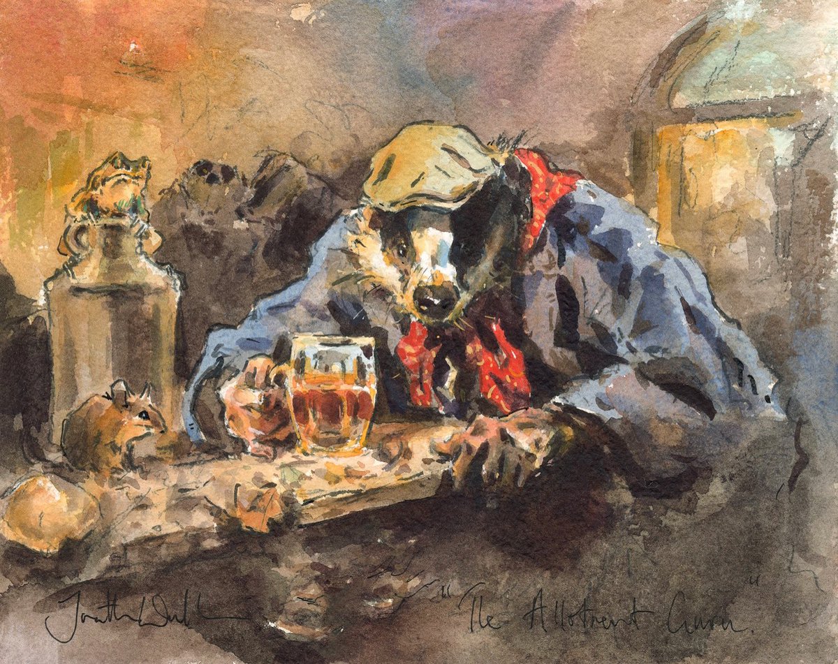 Jonathan Walker with be in the gallery from 12pm on Saturday (30th Oct) sketching Exmoor characters, why not pop in &amp; see what he can do for you! #porlock #churchgategallery #porlockhighstreet #MeetTheArtist #draw #sketch #exmoor #jonathanwalker #badger 
churchgategallery.co.uk