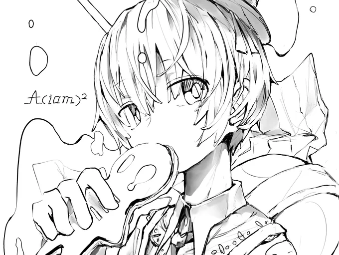描きかけの絵 