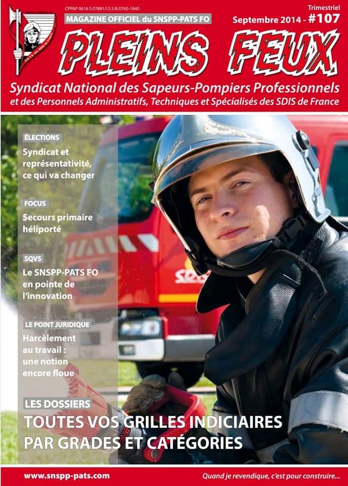SNSPP_PATS's tweet photo. Depuis plus de 40 ans le @SNSPP_PATS défend le service public de secours et les agents des SIS, SPP et PATS. Le 1er numéro du magazine #PLEINS-FEUX date de 1985. Le #PLEINS-FEUX c'est la mémoire du @SNSPP_PATS de @PompiersFR mais aussi de @SecCivileFrance @Interieur_Gouv https://t.co/WqgBSnJt8C
