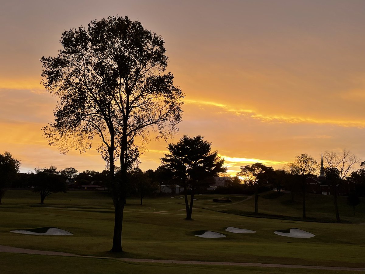 Thank you Tony (in the golf shop) for these great pictures. Imagine playing into that beautiful sunrise. It’s possible. We have social, golf and corporate memberships available. Call 615-847-3966 for details. #ohcc #golf #countryclub #nashville