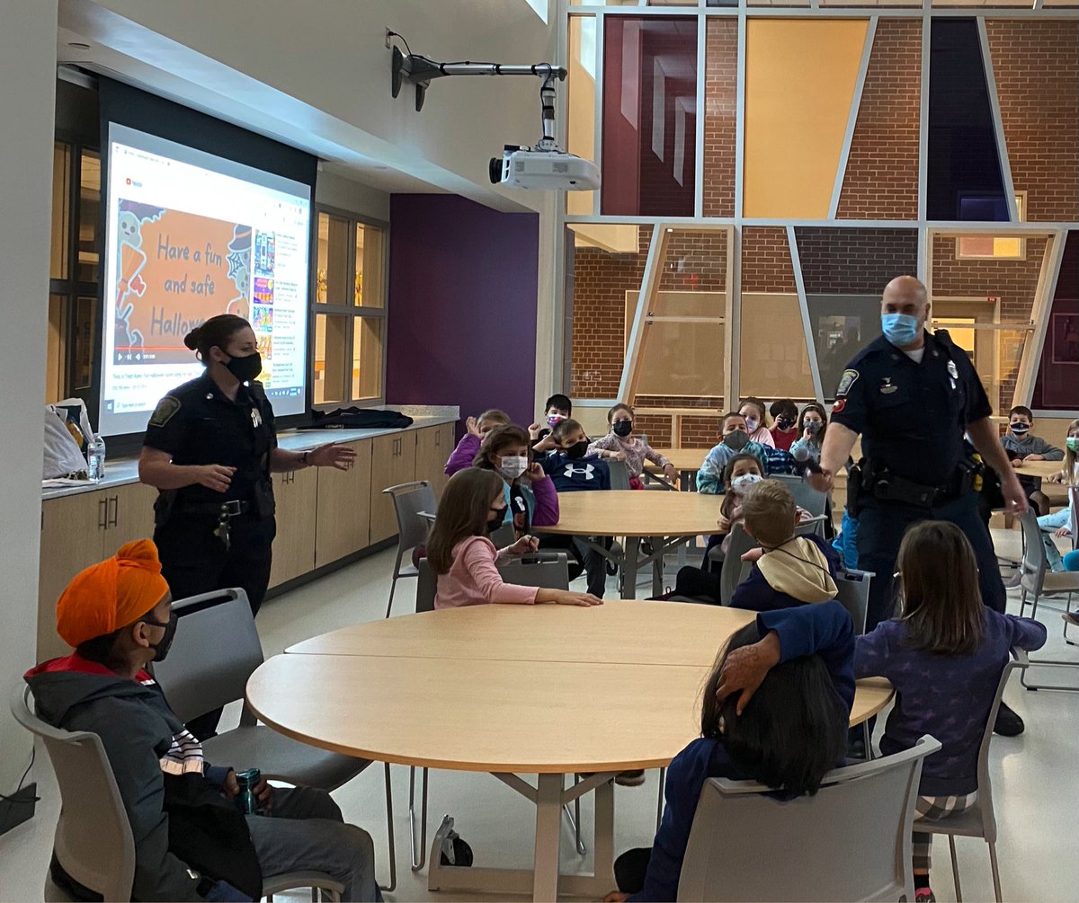 Safety Lessons with Officer Allen & Officer Azevedo!! #theboro02035