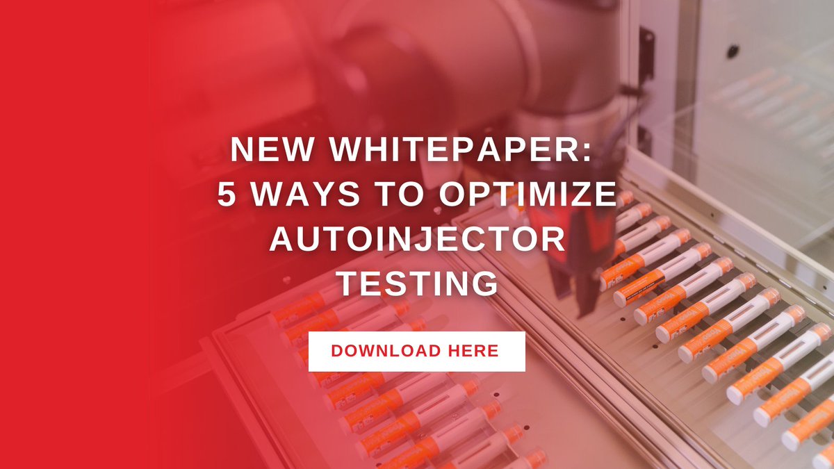 Download our latest whitepaper to learn 5 ways to increase injection device throughput while reducing the risk of errors! hubs.ly/H0Z8Pzz0