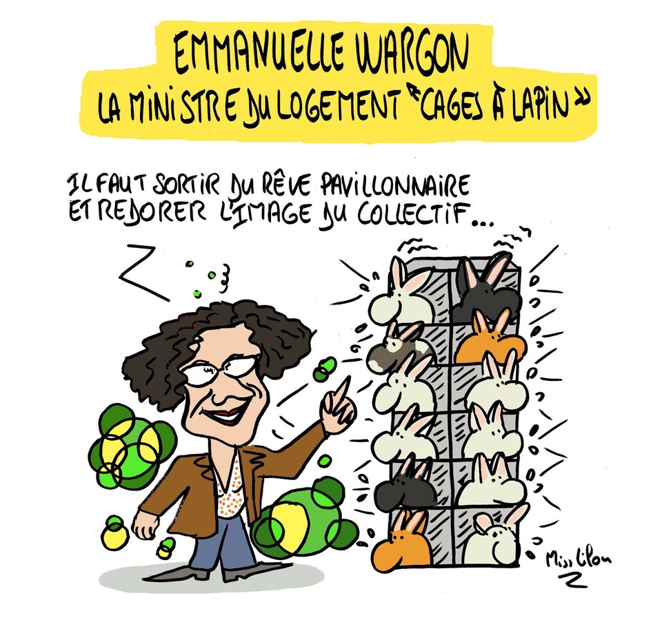 BlaguesDessins's tweet photo. Le #DessinDePresse de Miss Lilou : Emmanuelle Wargon : la Ministre du logement « Cages à lapin »
Retrouvez les dessins de Miss Lilou sur : https://t.co/VQNx0gcoo7
#DessinDeMissLilou #ActuDeMissLilou #MissLilou #Humour #Wargon #EmmanuelleWargon #MaisonIndividuel #LogementCollectif https://t.co/QtxDJ6X8I2