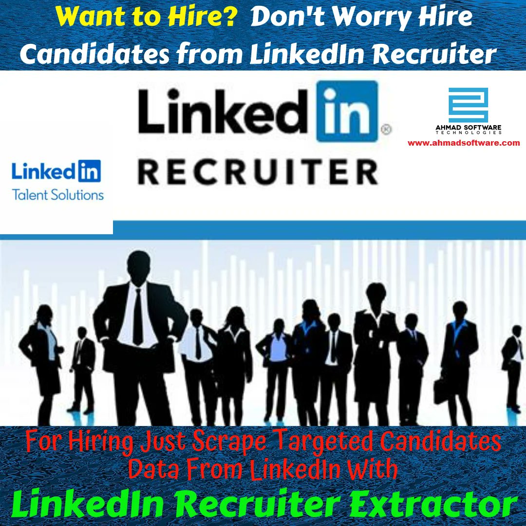 HarryMa55014659's tweet image. Recruit new employees from LinkedIn Recruiter - LinkedIn Scraper - JustPaste.it justpaste.it/59xxc
#linkedinrecruitervshiringmanager #linkedindataextractor #howtoextractdatafromlinkedintoexcel #howtosavelinkedinsearchresults #howtoscrapeemailsfromlinkedin
