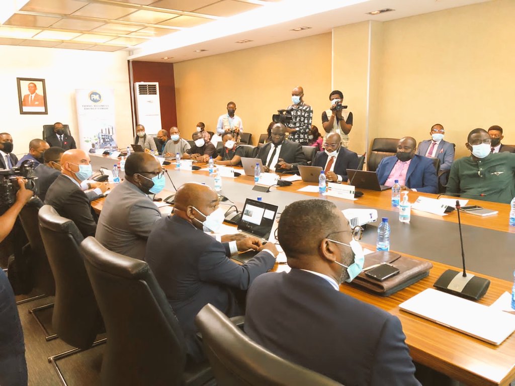 H.E <a href="/GabrielObiang/">Gabriel Mbaga Obiang Lima</a> had a project meeting today 28th of October with the Nigeria State Entity, Nigeria National Petroleum Corporation" NNPC" <a href="/NNPCgroup/">NNPC LIMITED</a>, with the goal of establishing a joint cross-border cooperation for the supply of gas from Nigeria to Equatorial Guinea. 🇳🇬🇬🇶