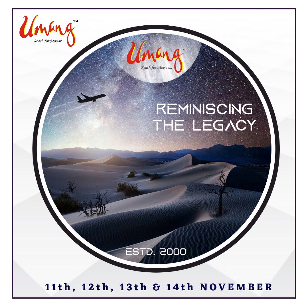 Umang 2021 rejoices it’s return as it paves a way for us all to reminisce the legacy.

#Umang  #nmumang #nmcollege #collegelife #college