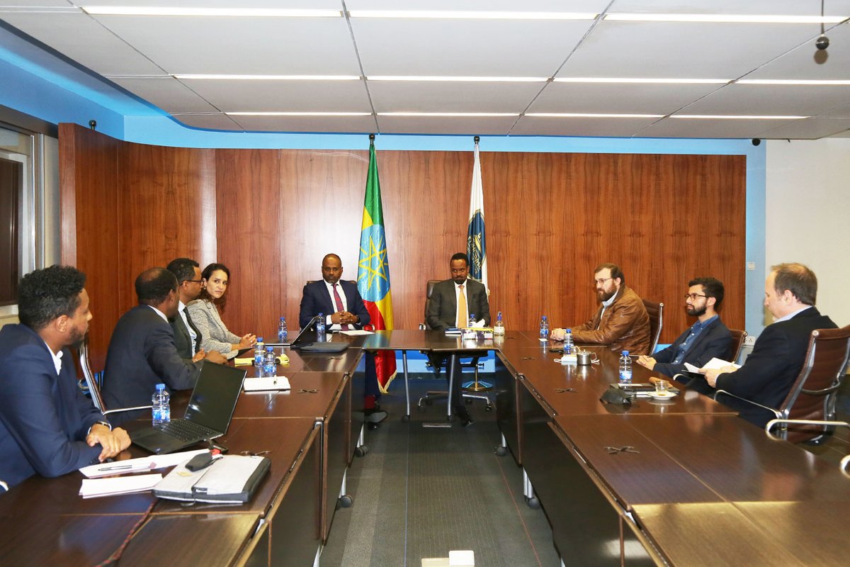 MoF_Ethiopia's tweet image. The Minister of Finance and his team conferred with the founder of Cardano and co-founder of @ethereum, Charles Hoskinson 1/3